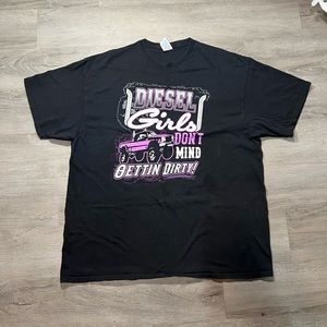 Diesel truck girls Xl shirt
